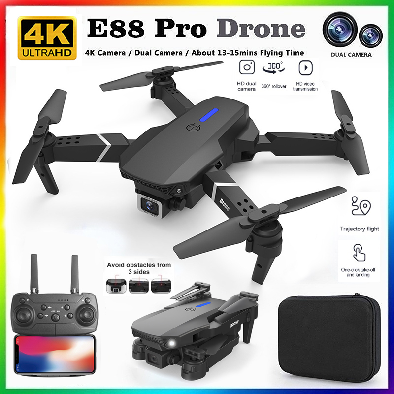 Drone Surveying - 2026 NEU E88 Professionelle HD 4K
