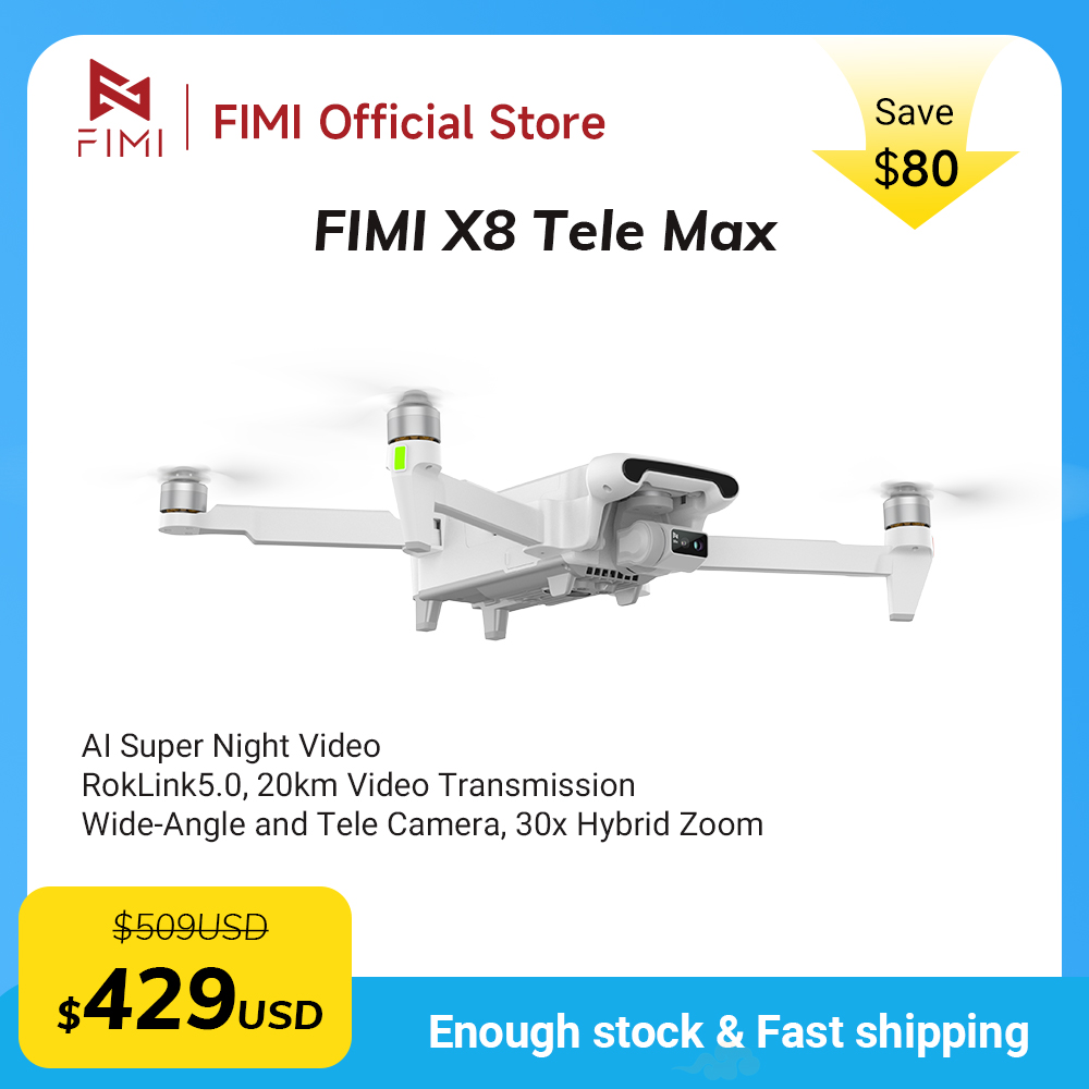 Drone Thermal Imaging - FIMI X8 Tele Max Neue Drohne