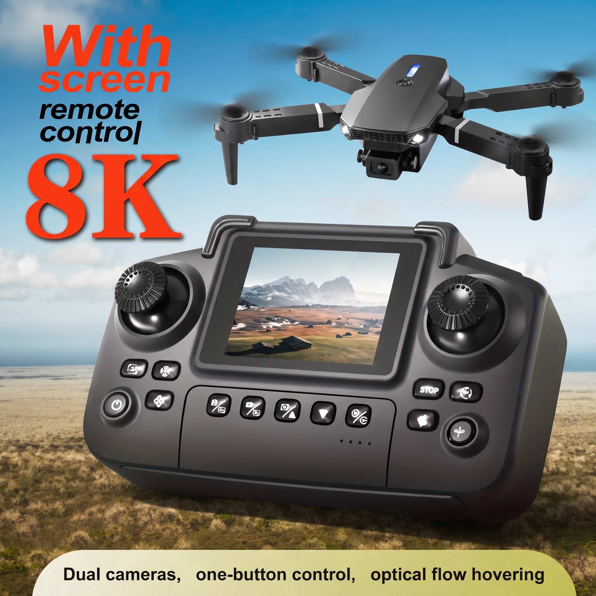 Drone Aerial Photography - Die 2026 Verbesserte E88PRO MAX Faltbare