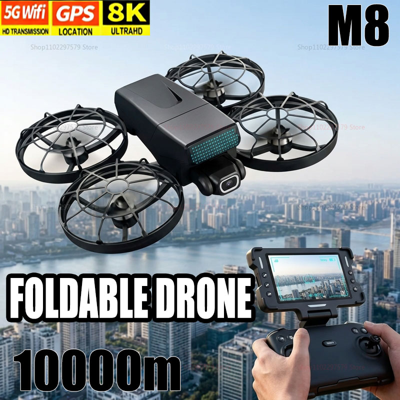 Drone Surveying - Neue Drohnen M8 GPS 8K Professionell