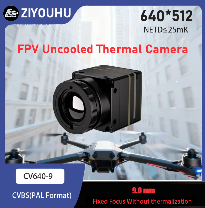 Drone Thermal Imaging - ZIYOUHU Neuerscheinung 640x512 FPV Drohnen-Wärmebildkameramodul USB