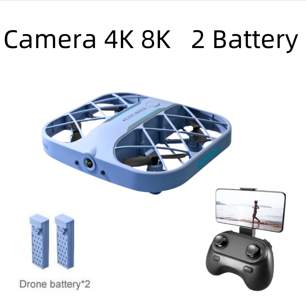 Drone Aerial Photography - JJRC H107 FPV RC-Drohne mit 2