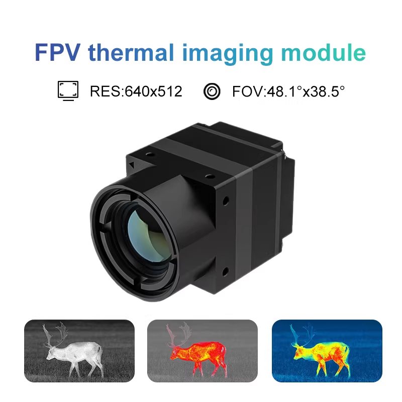 Drone Thermal Imaging - FPV Wärmebildkamera CVBS-Schnittstelle 256/384/640 4MM 9MM