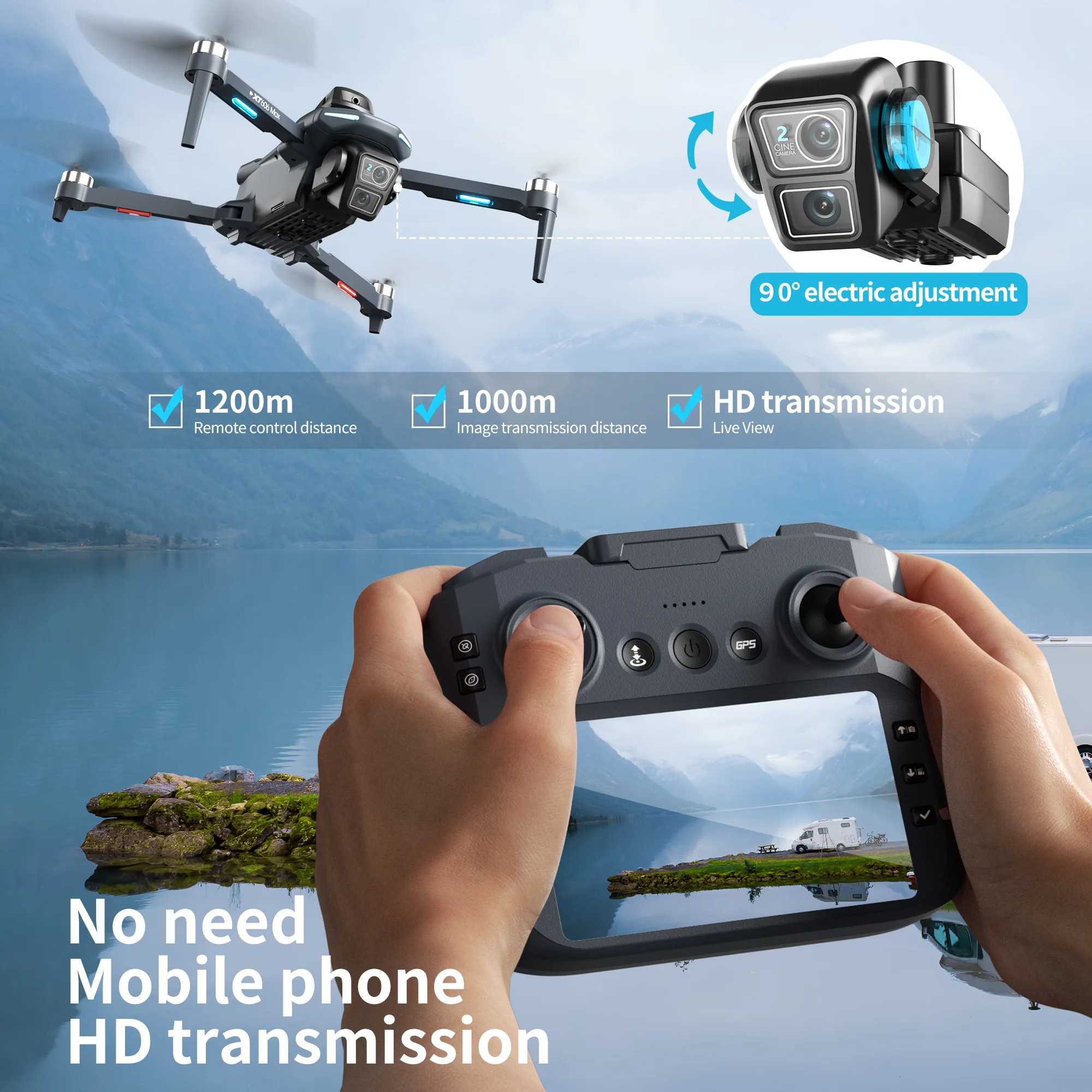 Lenovo XT606 Drohne Profession – Drone Multispectral Bewertung und Preis