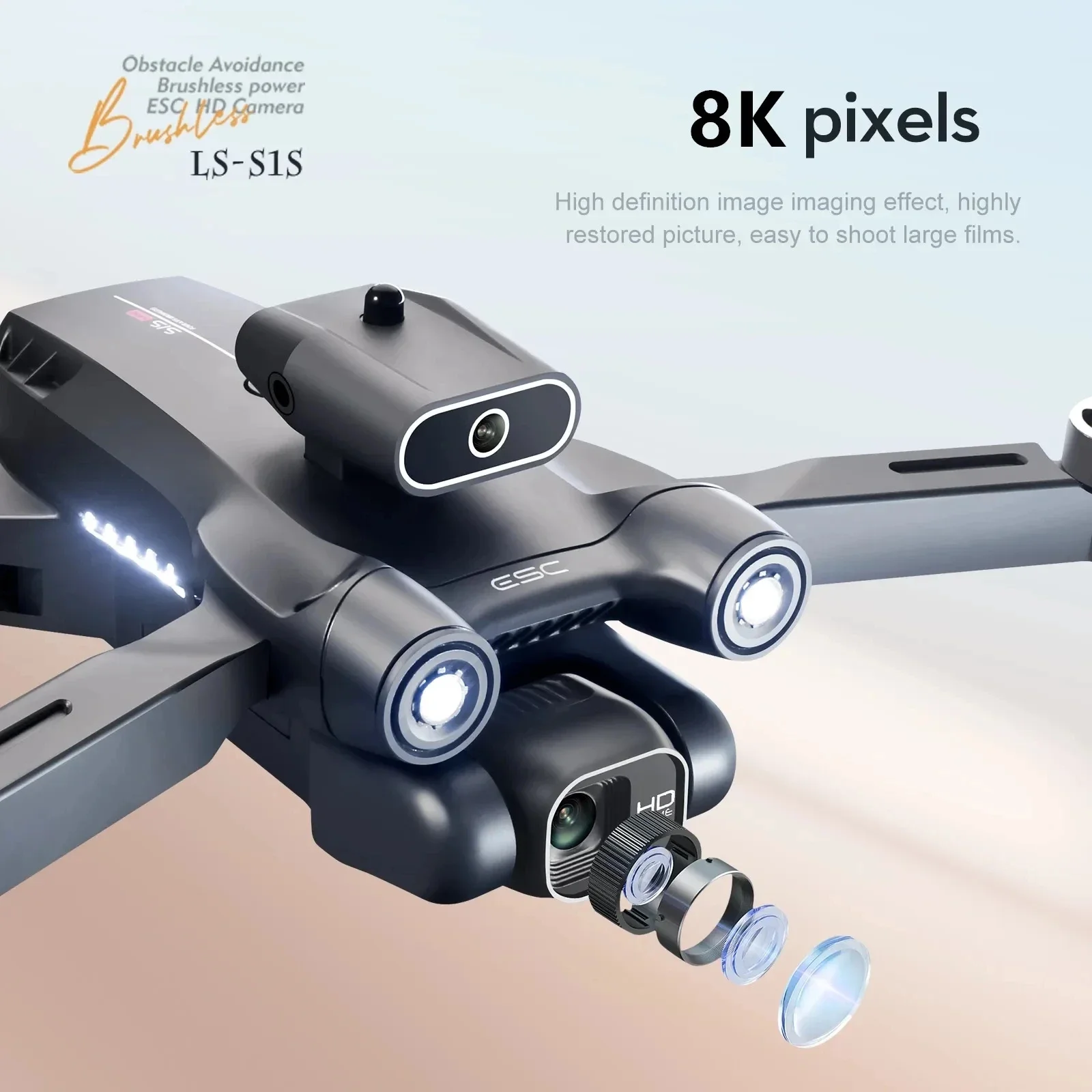 Neue s1s 5g gps drohnen kamera – Drone Aerial Photography Bewertung und Preis