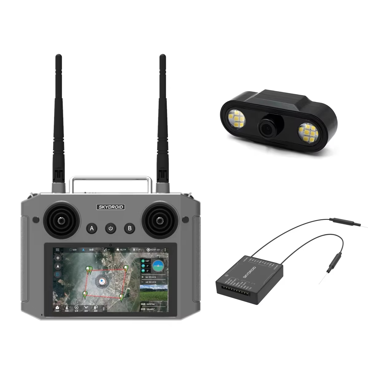 Für Skydroid H12 2,4 GHz 1080P – Drone Agriculture Monitoring Bewertung und Preis