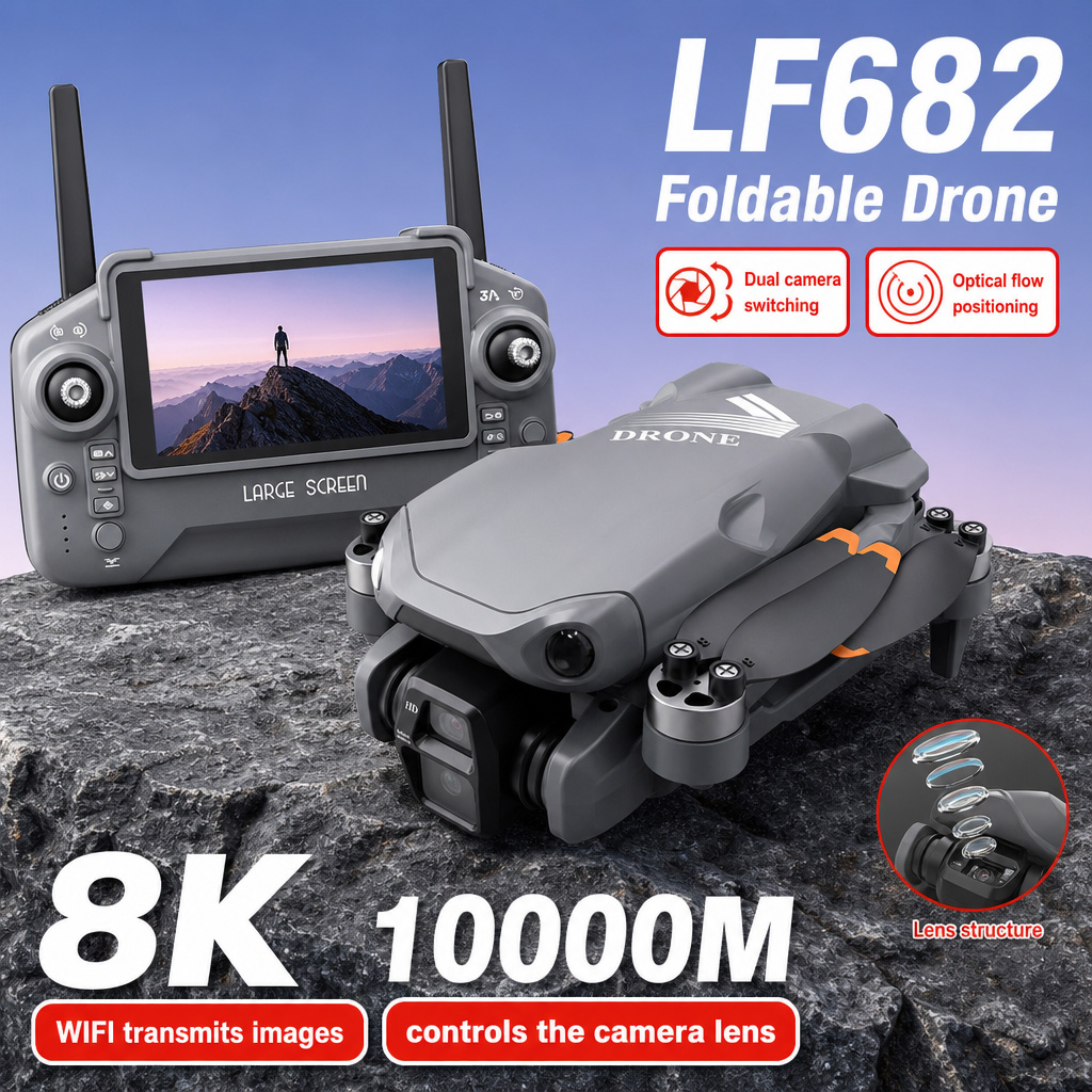 Luftbild-Drohne LF682 mit 8K H – Drone Aerial Photography Bewertung und Preis