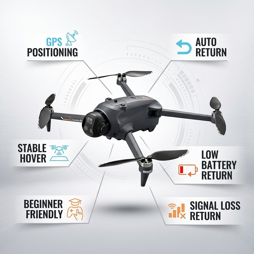 Potensic Drohne mit GPS, autom – Drone Surveying Bewertung und Preis
