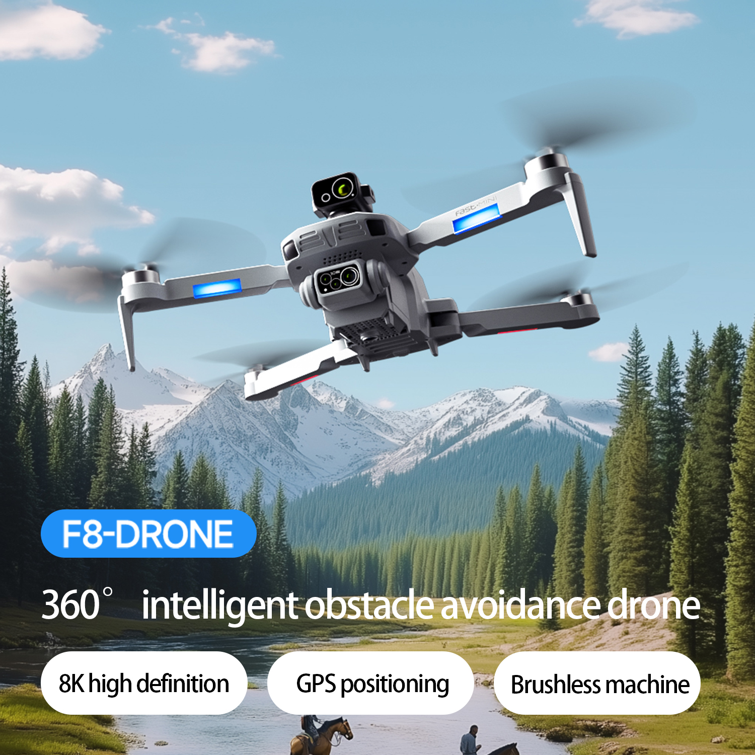 F8 MAX GPS-Drohne, professione – Drone Surveying Bewertung und Preis