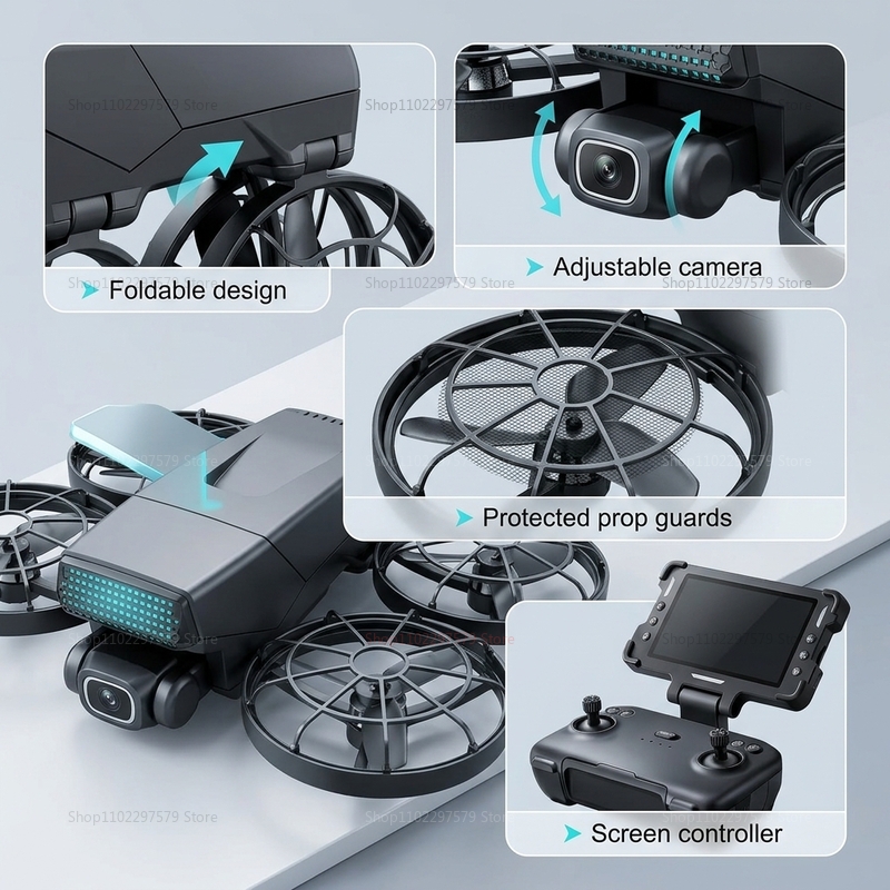 Neue Drohnen M8 GPS 8K Profess – Drone Surveying Bewertung und Preis