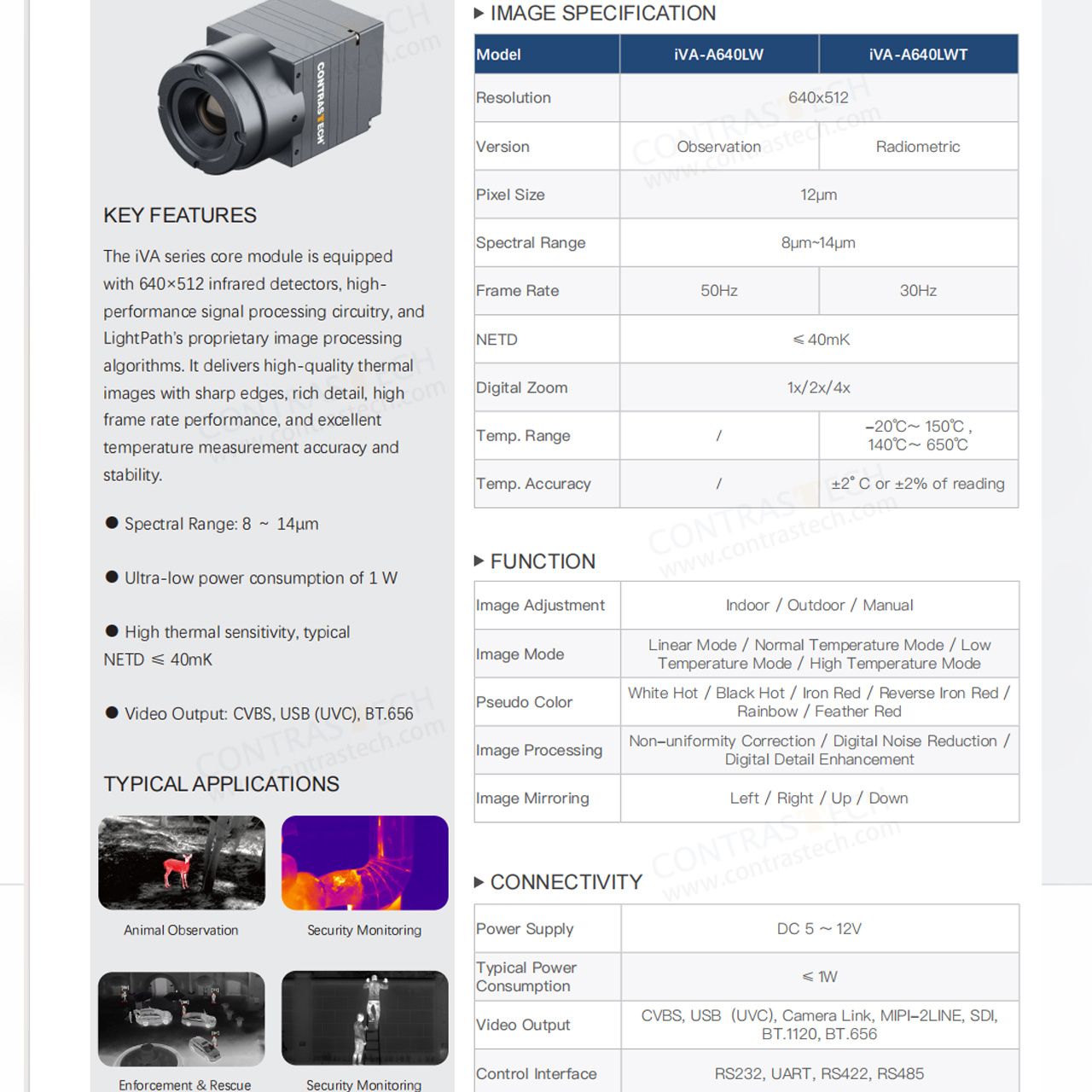 640x512 LWIR Wärmebildmodul 50 – Drone Thermal Imaging Bewertung und Preis
