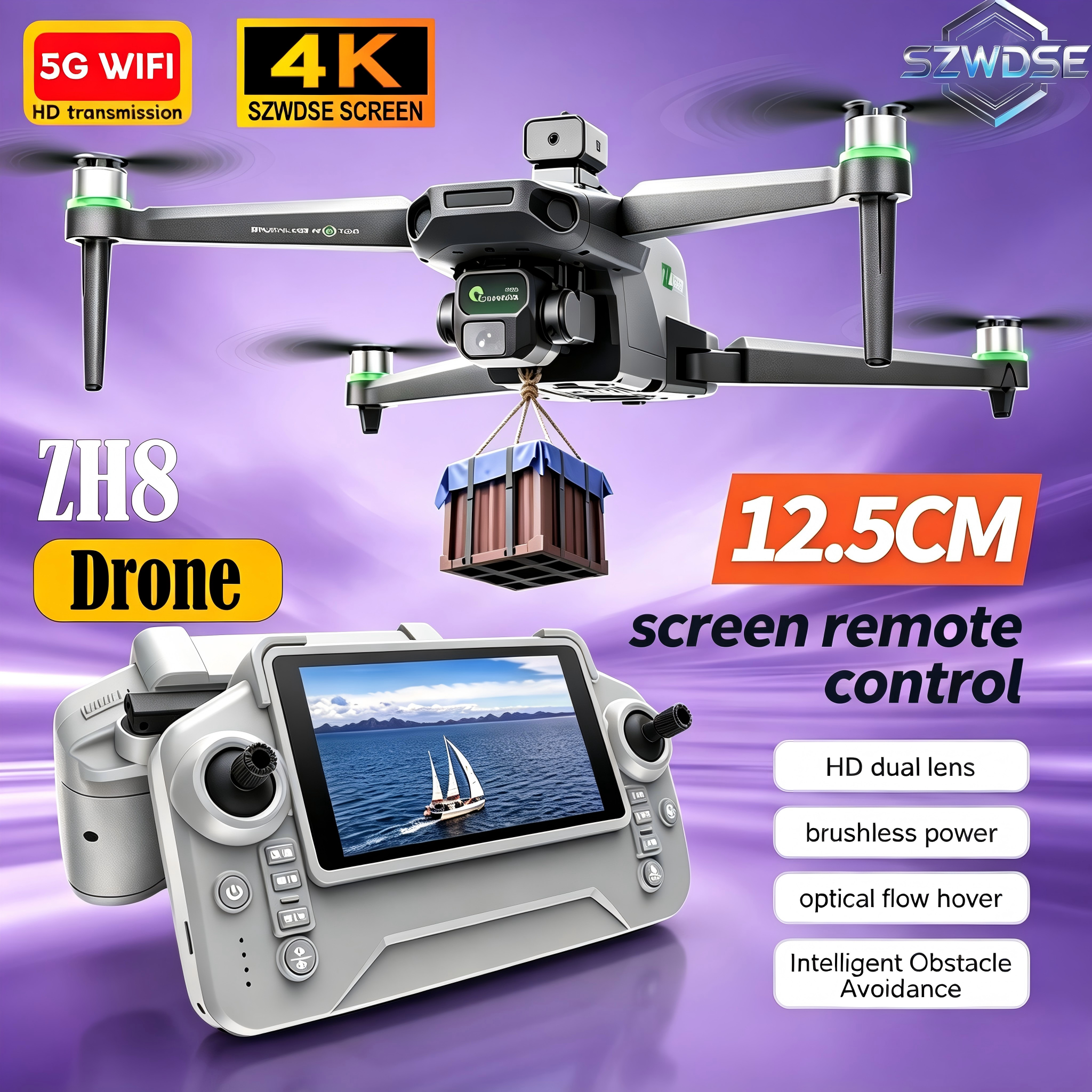 2026 Neue ZH8 Drohne mit 4K-Ka – Drone Multispectral Bewertung und Preis
