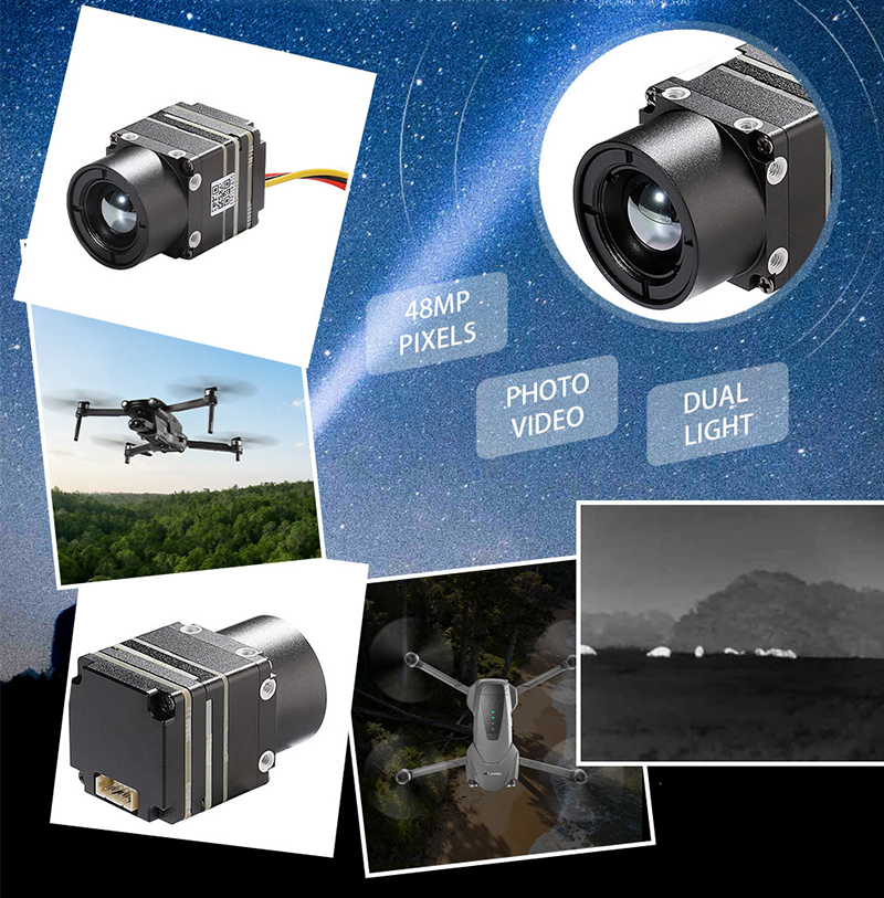 Neu eingetroffen: 640x512 FPV- – Drone Thermal Imaging Bewertung und Preis